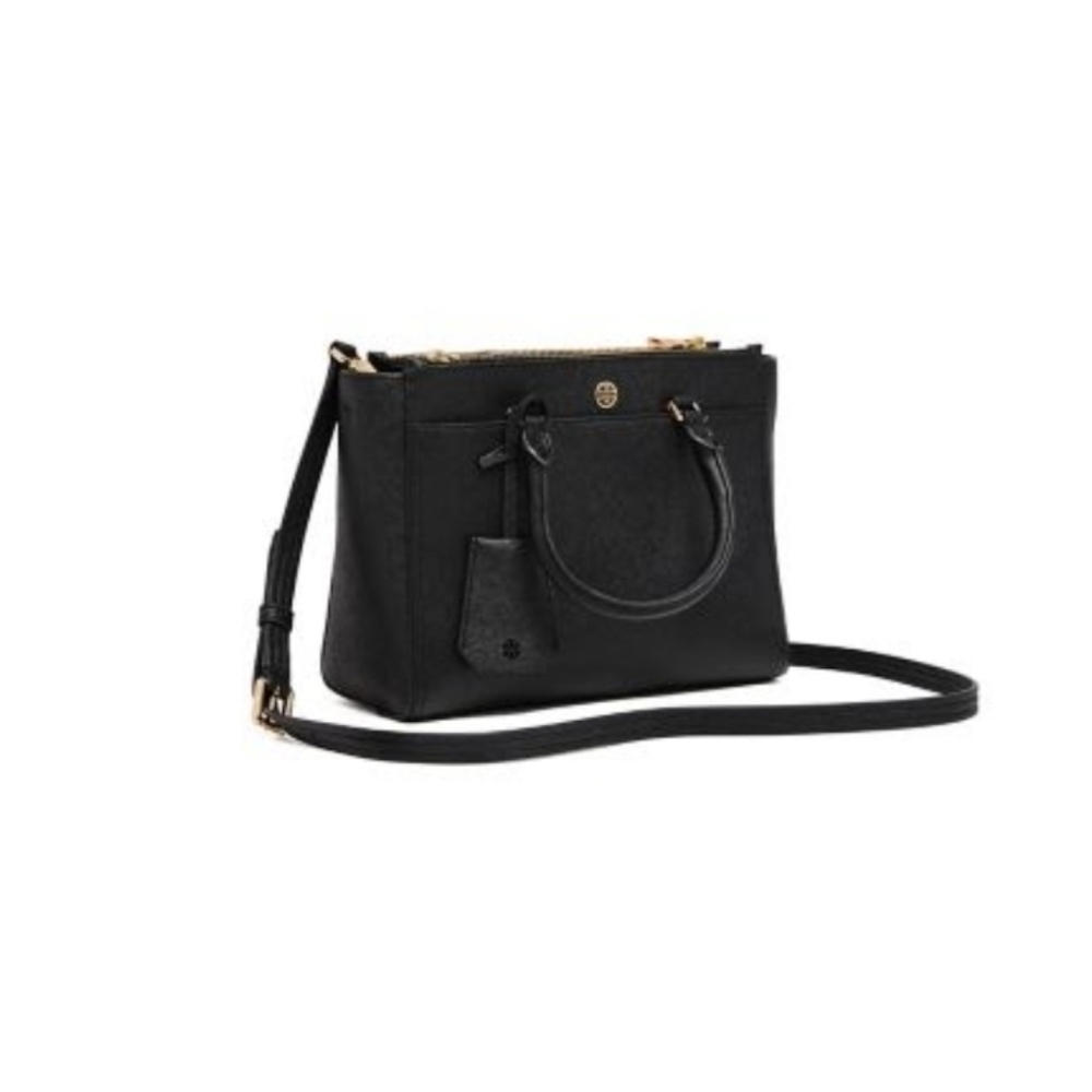 Brand New Tory Burch Robinson Small Double Zip Tote